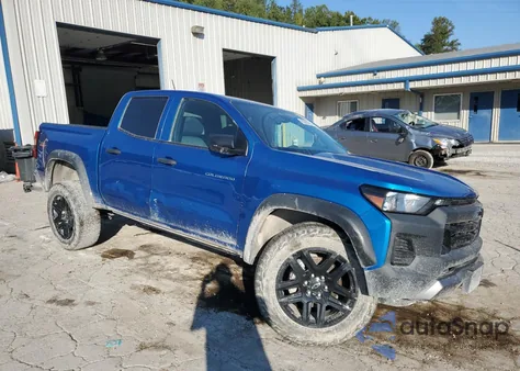 2024 Chevrolet Colorado Trail Boss z USA, uszkodzony, nr VIN 1GCPTEEK0R1227760